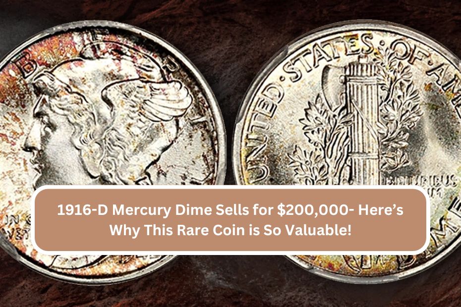 1916-D Mercury Dime Sells for $200,000- Here’s Why This Rare Coin is So Valuable!