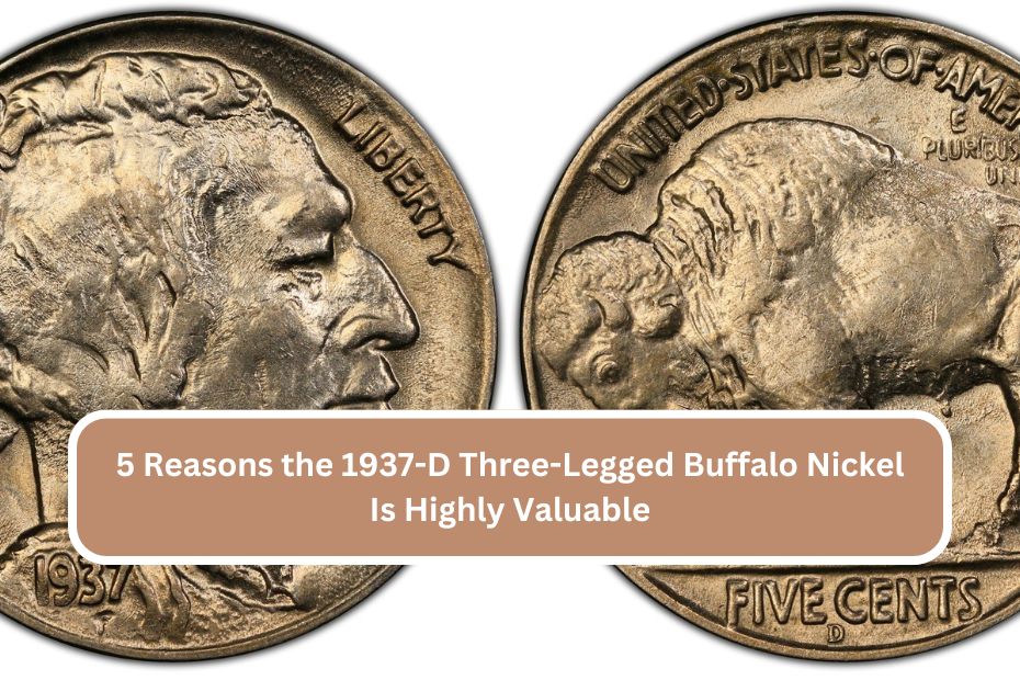 5 Reasons the 1937-D Three-Legged Buffalo Nickel Is Highly Valuable