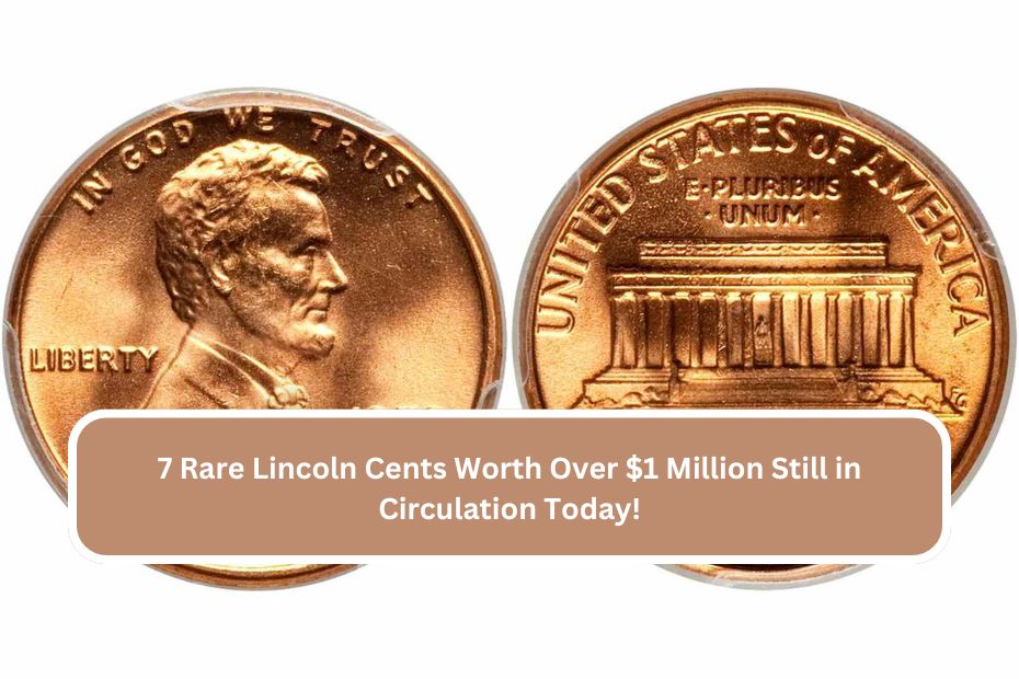 7 Rare Lincoln Cents Worth Over $1 Million Still in Circulation Today!