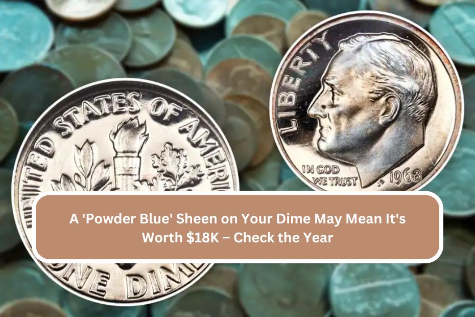 A 'Powder Blue' Sheen on Your Dime May Mean It's Worth $18K – Check the Year