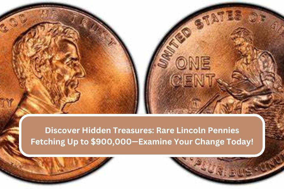 Discover Hidden Treasures Rare Lincoln Pennies Fetching Up to $900,000—Examine Your Change Today!