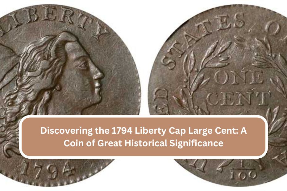 Discovering the 1794 Liberty Cap Large Cent: A Coin of Great Historical Significance