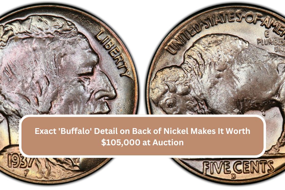 Exact 'Buffalo' Detail on Back of Nickel Makes It Worth $105,000 at Auction