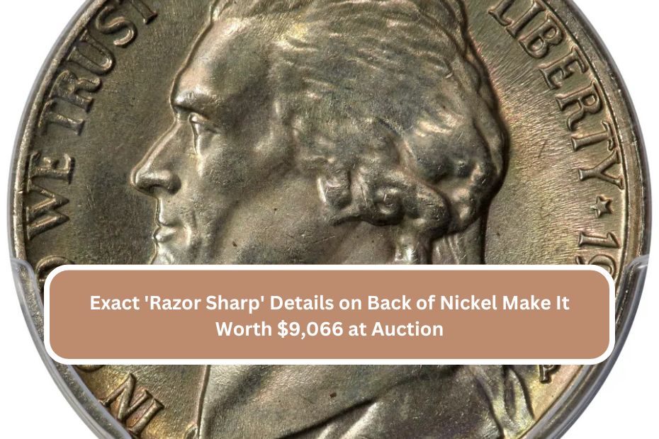 Exact 'Razor Sharp' Details on Back of Nickel Make It Worth $9,066 at Auction