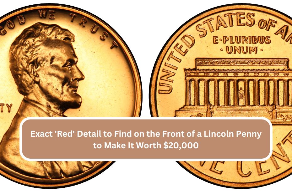 Exact 'Red' Detail to Find on the Front of a Lincoln Penny to Make It Worth $20,000