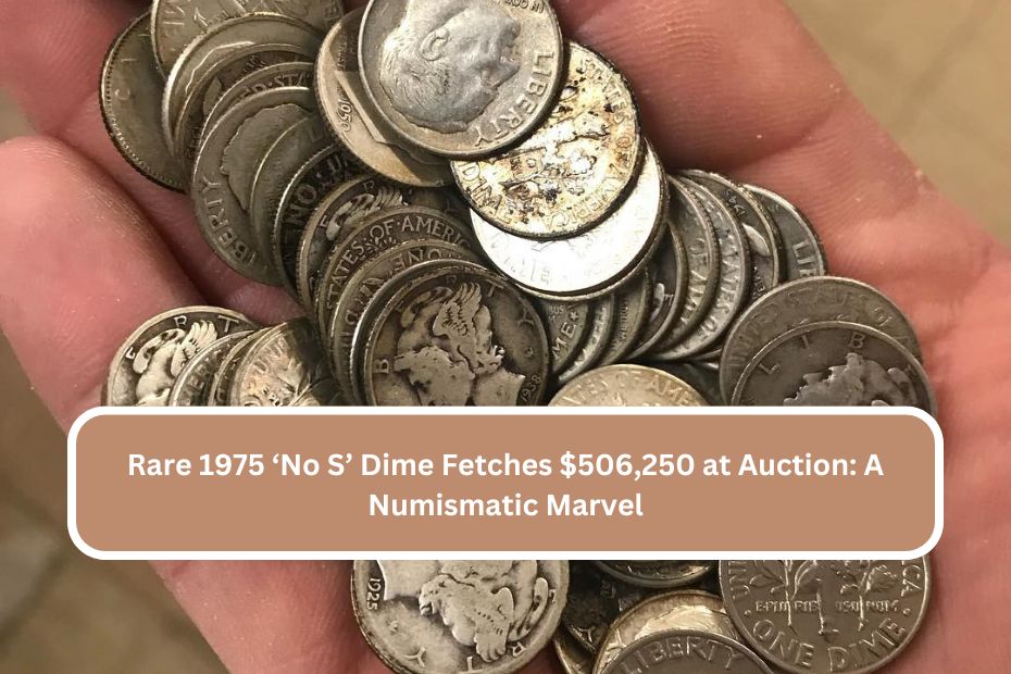 Rare 1975 ‘No S’ Dime Fetches $506,250 at Auction A Numismatic Marvel