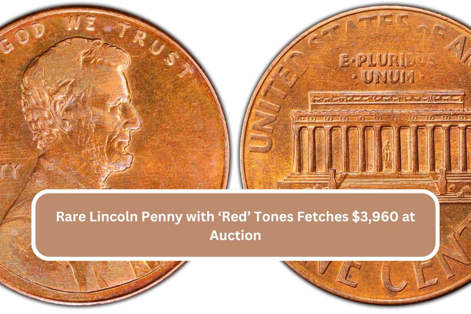 Rare Lincoln Penny with ‘Red’ Tones Fetches $3,960 at Auction