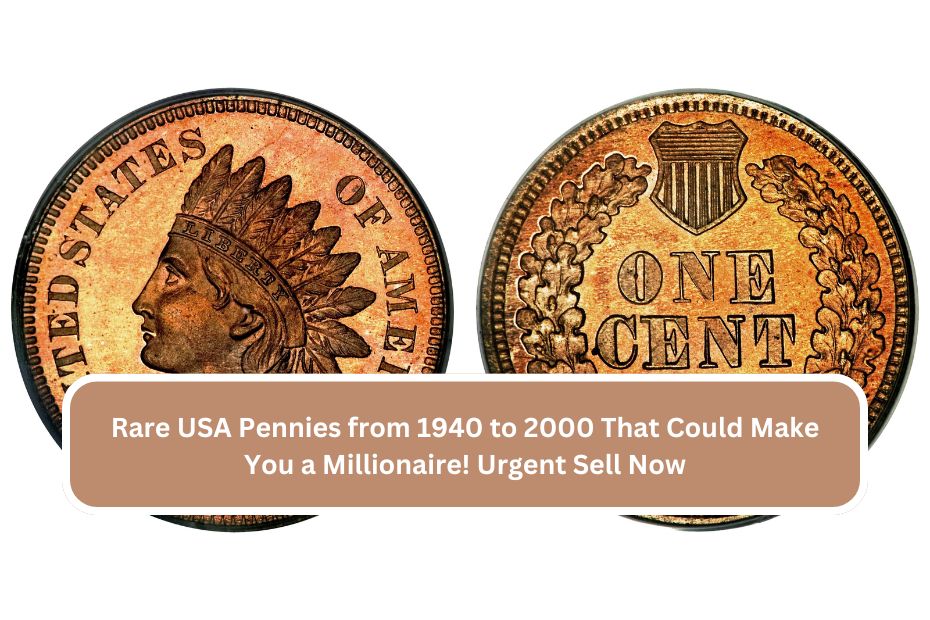 Rare USA Pennies from 1940 to 2000 That Could Make You a Millionaire! Urgent Sell Now