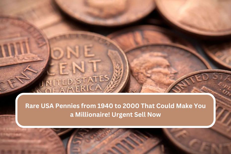 Rare USA Pennies from 1940 to 2000 That Could Make You a Millionaire! Urgent Sell Now