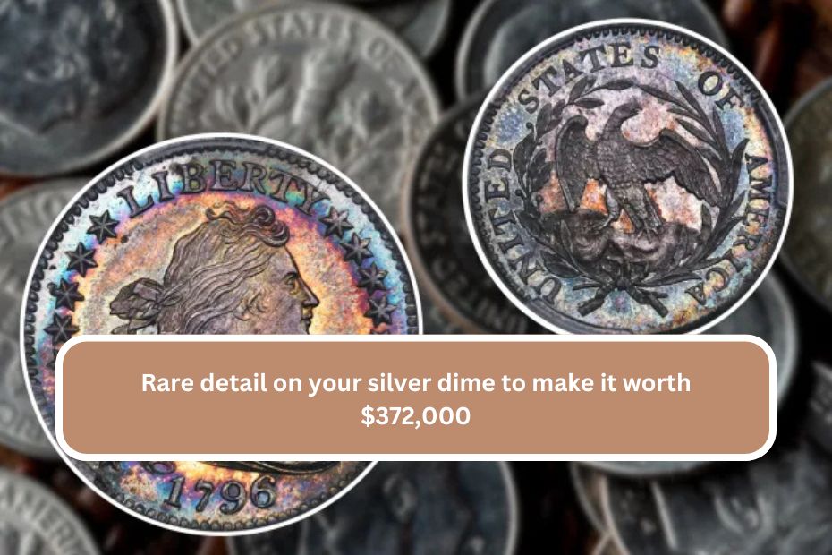 Rare detail on your silver dime to make it worth $372,000