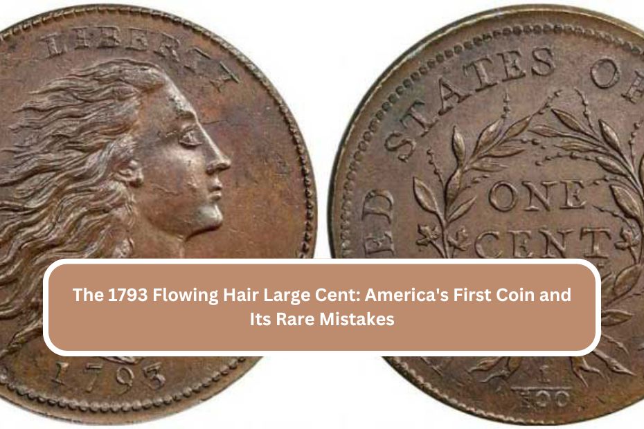 The 1793 Flowing Hair Large Cent: America's First Coin and Its Rare Mistakes