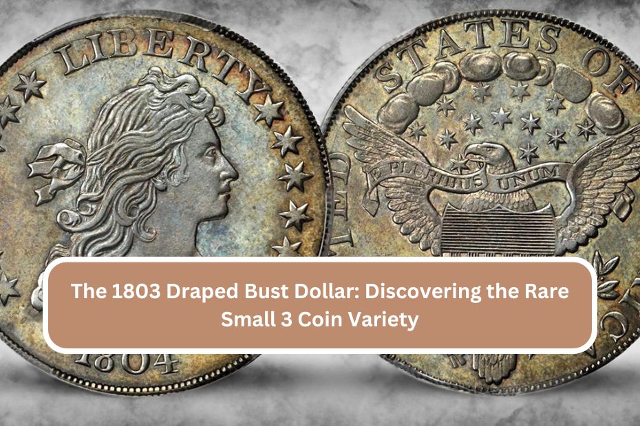 The 1803 Draped Bust Dollar: Discovering the Rare Small 3 Coin Variety