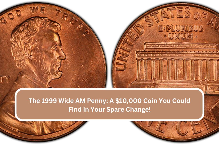 The 1999 Wide AM Penny A $10,000 Coin You Could Find in Your Spare Change!