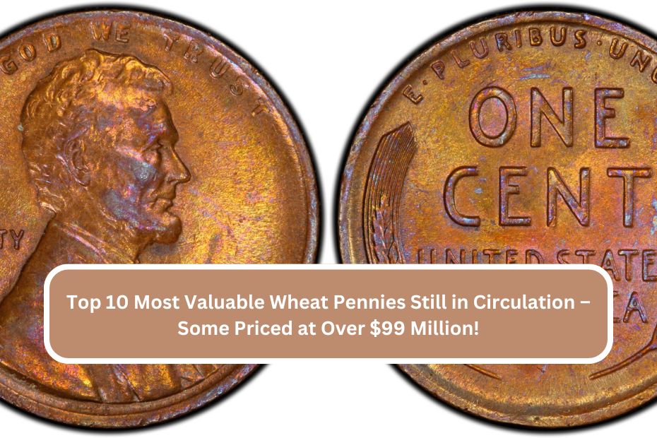 Top 10 Most Valuable Wheat Pennies Still in Circulation – Some Priced at Over $99 Million!