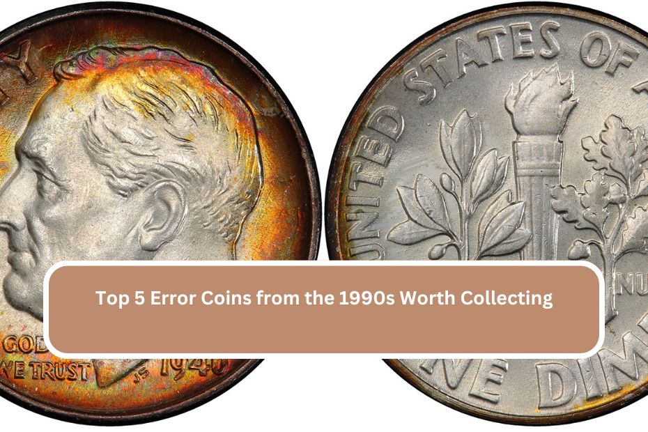 Top 5 Error Coins from the 1990s Worth Collecting