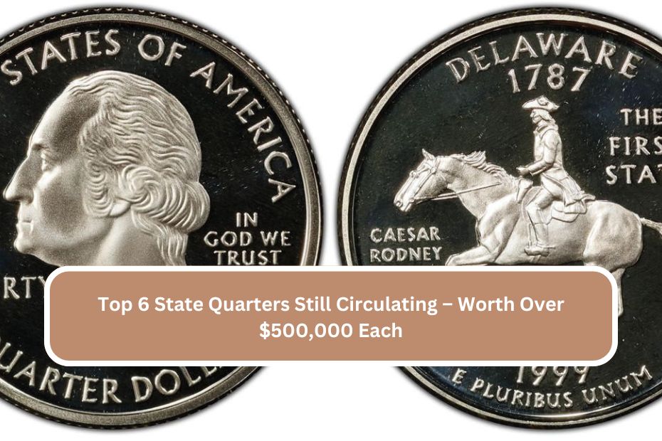 Top 6 State Quarters Still Circulating – Worth Over $500,000 Each